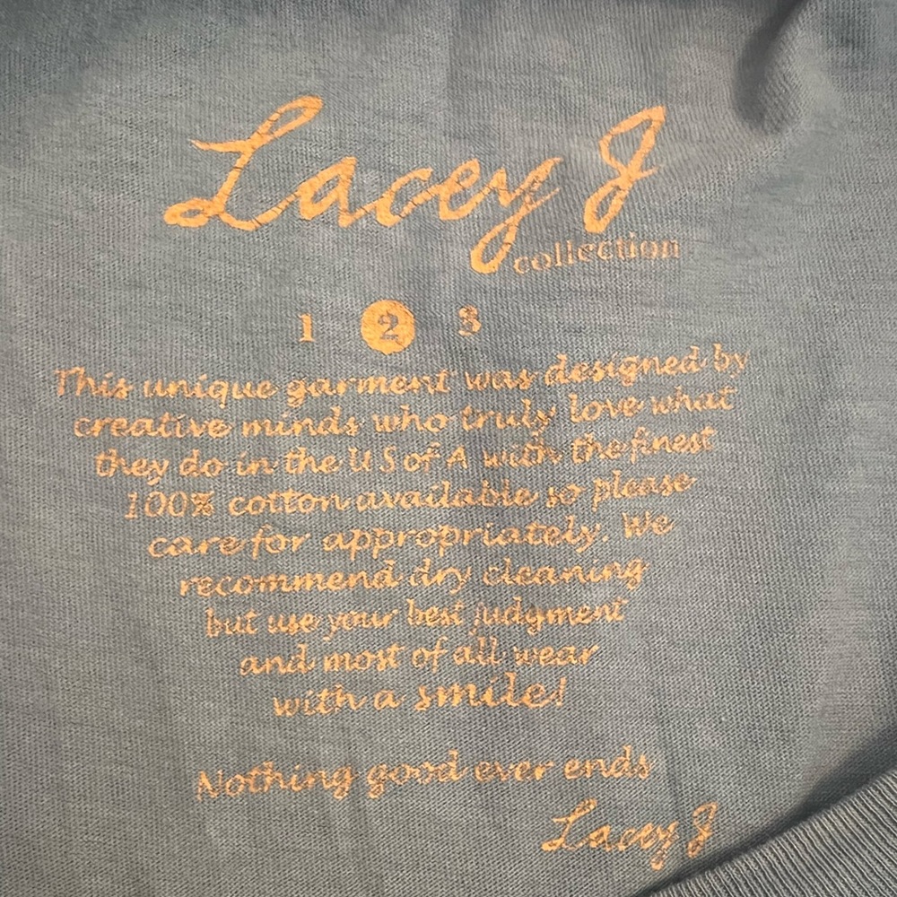 Vintage Lacey J Top - Picture 3 of 3